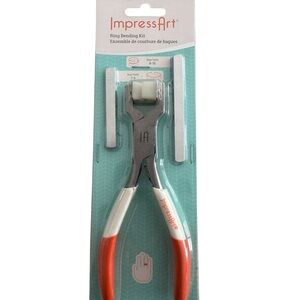 NWOT imPRESSart  Ring Bending Kit with Orange and White Handles
